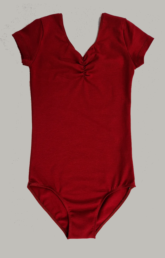 12-1008 Гимнастический купальник из хлопка 